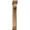 Ekena Millwork Legacy Slat Rough Sawn Bracket w/ Offset Brace, Western Red Cedar, 6"W x 34"D x 40"H BKT0604X34X40LEC06RWR - alternate 2
